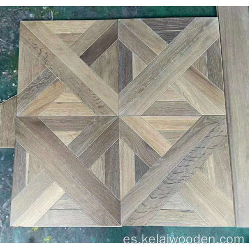 Suelo de parquet de roble de estilo Versalles